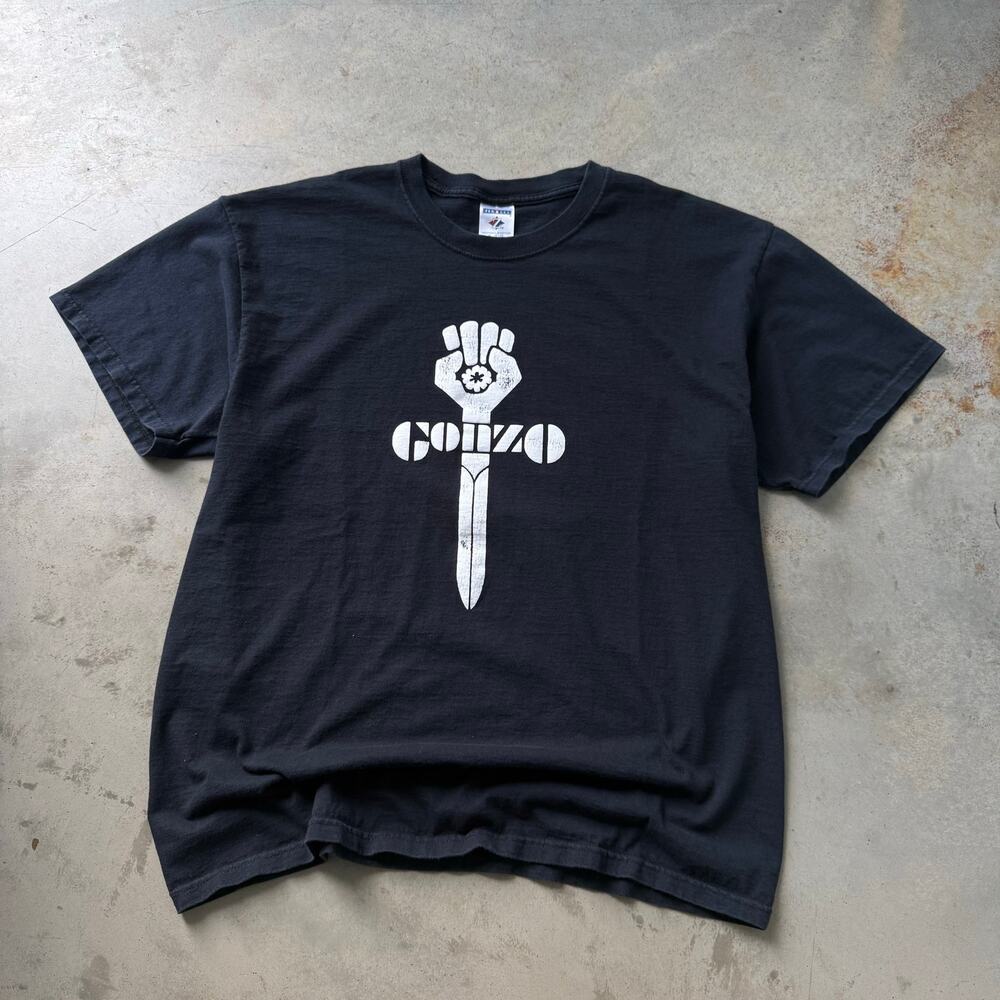 Vintage Y2K Gonzo Hunter S. Thompson Journalist Obscure Rare T-shirt Size XL